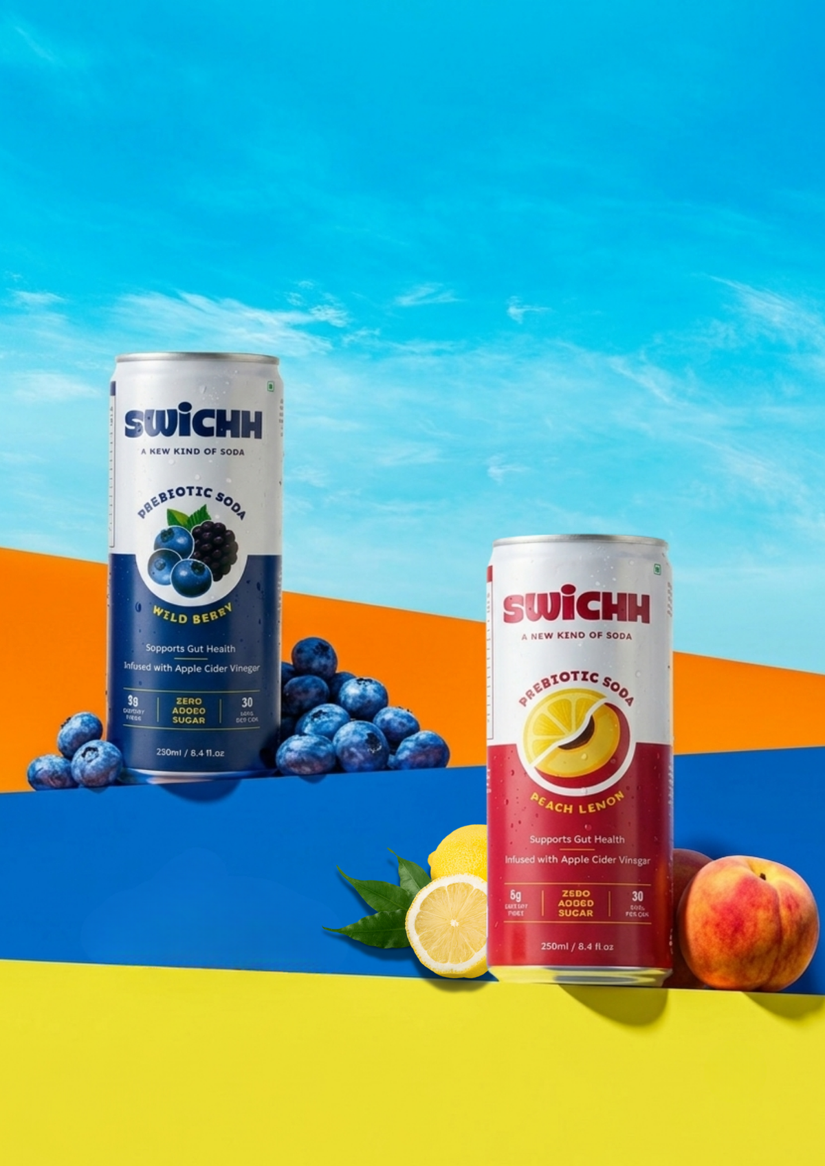 Variety Pack - Peach lemon, Wild Berry